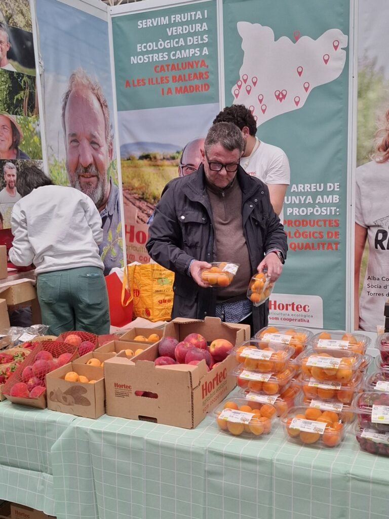 Hortec Cooperativa de agricultores presente en BioCultura Barcelona 2026.