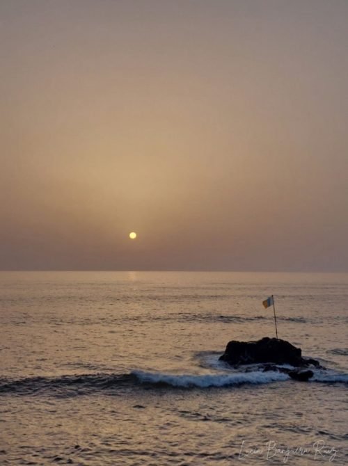 Foto: Lucía Banguera Ruiz. Todos los derechos reservados. Atardecer en Bajamar.